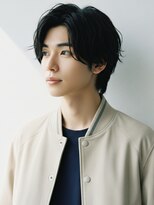 ハイレート ウニクス川越店(Hairate) 【Hairate本川越】センター分けナチュラルスタイル