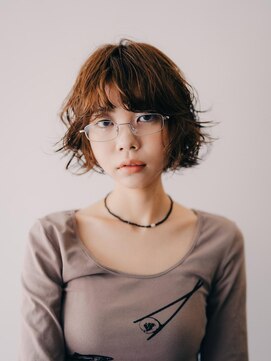 ベンジー 松本中町通り店(benji) 《benji》ラフパーマボブ