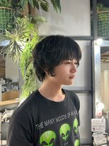 ザ ラボ アングゥ(The Labo ungu) men'sボブパーマ