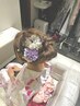【土日祝19時～20時30分・個室セット面】ペアヘアセット￥5,600（2名分）