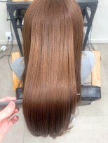 ヌークバイラヴェスト 四日市(neuk by lovest) 【neuk甲村】髪質改善大人ガーリー似合わせカット大人ブラウン