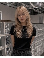 ユニ 心斎橋(Uni.) 心斎橋/韓国ヘア/レイヤーカット/髪質改善/顔周り/ブリーチ