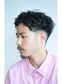フェードビジネスヘアビジネスパーマツイストスパイラルパーマ