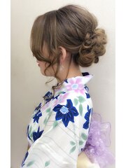 着付けとヘアーセット