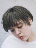 ヌウ(nuu)&nbsp;ふわっとショート、スモーキーカラー