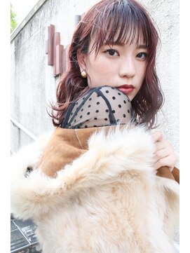 アーブル ヘアーアンドメイク(ARBRE) ピンクブリーチダブルカラーハイライトレイヤーカット