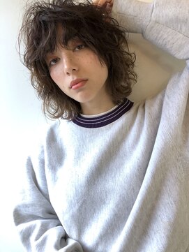 グリーン 渋谷(green) ネオウルフ×クリームパーマ