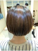 首もとスッキリショートボブ