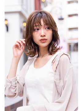 ケイト(kate) kate大宮モカグレージュ×クシュッとバング