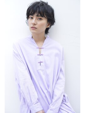 ロロ(ro-ro) plumyイルミナx外ハネボブxアッシュブラウンxネオウルフ