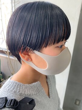 テトヘアー(teto hair) マッシュショート、ワイドバング、スリークショート