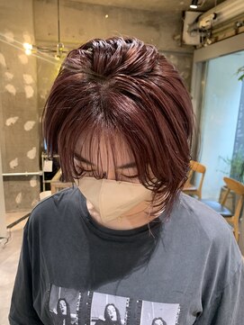 イーチ 吉祥寺(EACH) カシスピンク×ミニボブ