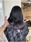 ブルーシルバーグラデーションryota