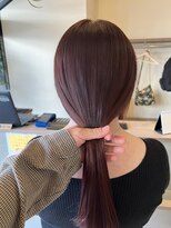 アウラ ヘア デザイン(aura hair design) 髪質改善×透明感カラー