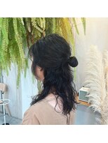 アクセヘアー 町田(acce hair)&nbsp;アレンジが簡単なロングウェーブ
