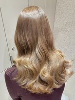 マイル 渋谷(mile)&nbsp;ベージュカラー/髪質改善/こなれハイトーン[渋谷駅]