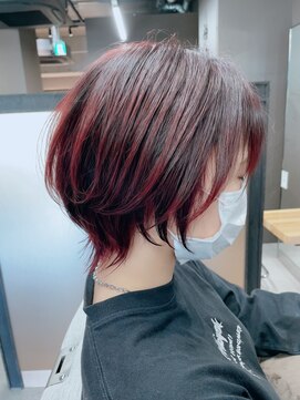 ナナ なかもず店(nana) ナチュラルショートウルフボブ