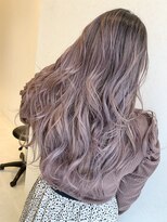 リード バイ ラグーン(LEAD by LAGOON)&nbsp;ラベンダーミルクティーグレージュケアブリーチバレイヤージュ