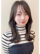 ルエ(rue)&nbsp;大人可愛い20代30代40代インナーカラー小顔ウルフレイヤーボブ