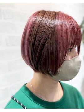 クラッチバイシオンアグリゲイト(CLUTCH by Zi-on aggregate) 【モンブランカラー/ベージュピンク/原宿系ヘア/モードレトロ】