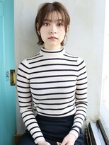 バース(BIRTH)&nbsp;天神【BIRTH】外ハネショート×ショコラアッシュ　2