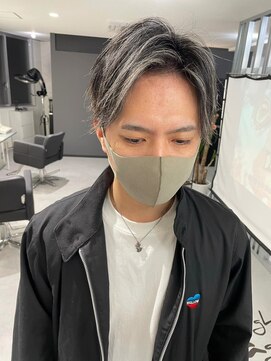 キング 梅田(K!ng) 【梅田】ホワイトハイライトハイライトカラーメンズカラー