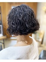 ビミュ(vimu)&nbsp;丸みボブパーマ  [ショート/パーマ/神戸/三宮/元町/縮毛矯正]