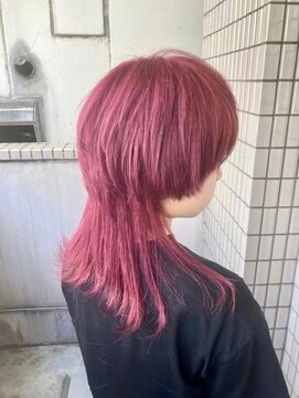 エターナルバイマティーナ(Eternal by MATINA) 【ハイレイヤー/ウルフカット/ピンクカラー】20代30代40代50代