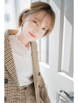 ヘアーズ ベリー 北巽店(hairs BERRY) BERRYショート美髪イメチェンフルバング艶感オーガニック