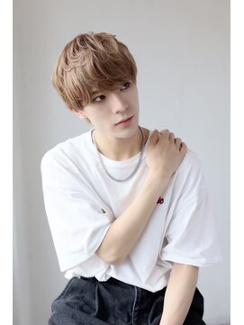 メンズカット バイ ソイクフ(メンズカット by SOY-KUFU) MEN’SHAIRナチュラルパーママッシュヘア