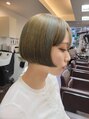 榮美容室 本店 頭をコンパクトにすることで全身のスタイルを良く見せます!