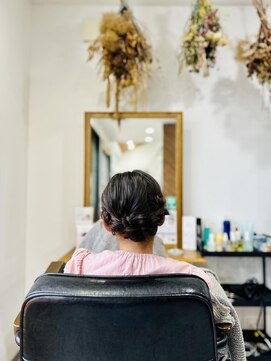 ヘアーデザイン ピニック(hair design P2C) お呼ばれヘア