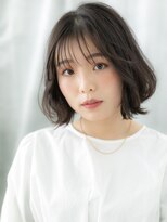 ドクターズサロン LAB 小山店&nbsp;くせ毛風エアリー黒髪大人ナチュラルミディo小山20代30代40代