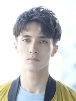 ハレ ヘアサロン(Hale hair salon)&nbsp;【Hale】ブルーブラックNo2579韓国マッシュスパイキーショート