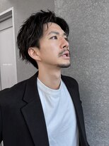 ロンドアベニール 北千住(Lond avenir)&nbsp;スパイキーショートスペインカールニュアンスパーマメンズ