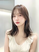 シロ(silo.)&nbsp;小顔似合わせカット/韓国風サイドバンク/シースルーバング