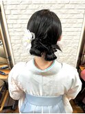 袴×ヘアアレンジ