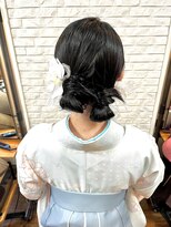 ザブックハンドサロン(The book hand salon)&nbsp;袴×ヘアアレンジ