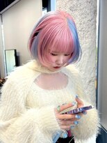 ヌル 原宿店(Null)&nbsp;セクションカラー/デザインカラー/ブリーチカラー/原宿/表参道