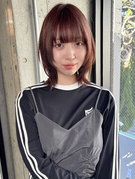 ノラジャーニー(NORA Journey) 【諒】ボブウルフボブレイヤーボブフェイスレイヤー透明感カラー