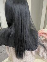 ロマリア 渋谷 渋谷宮益坂(Lomalia)&nbsp;乾かすだけでキマる髪/ケアカラー地毛風グレーブラック