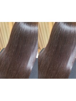 髪質やクセをしっかり見極め自然なストレートヘアに♪髪に優しい薬剤だからダメージを最大限抑えます◎