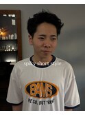 #スパイキーショート #ベリーショート #パーマスタイル