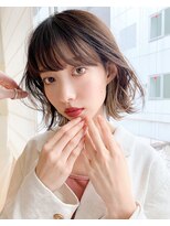 ロウ 銀座(RAW)&nbsp;インナーカラー　ボブ　ハイライト