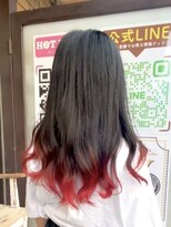 イエローコーン 金沢文庫店(YELLOW CORN)&nbsp;グラデーションレッド