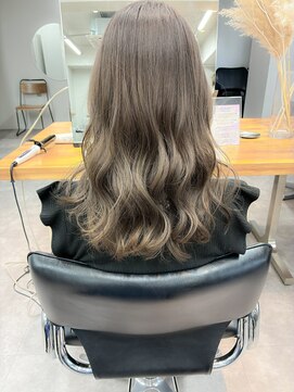 ヴェルダ 池袋店(verda) ブリーチなしダブルカラーでベージュカラーに　mizuno