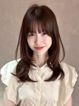 サンドイエナ 横浜店(sand yena) 暗めカラー/グランマッシュ/デザインカラー/レイヤーカット/横浜