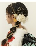 【成人式ヘアセット】編みおろし・前撮りセット