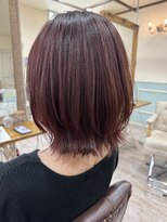 ラボヌールヘアーノーブル 新越谷店(La Bonheur hair noble)&nbsp;ミディアムレイヤー/極上髪質改善【美髪】【イメチェン】