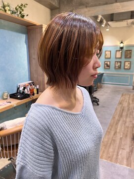 ロンドフルール 大宮東口(Lond fleur) くすみベージュ/ボブ/前髪/レイヤー/髪質改善/縮毛矯正/大宮